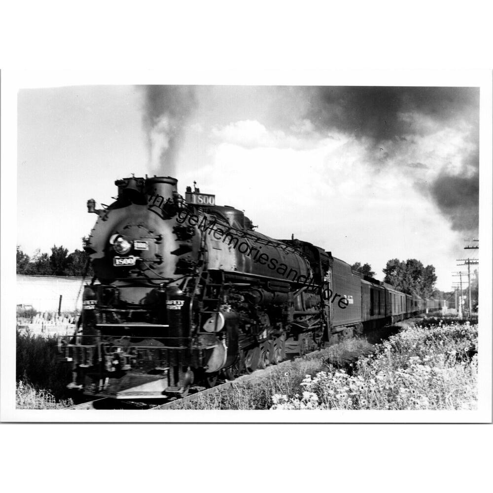 Vintage Rio-Grande Railroad 1800 Steam Locomotive T3-337